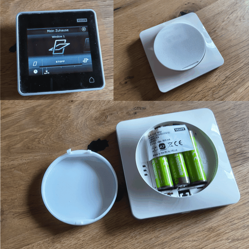 Velux Batteriefach Kappe